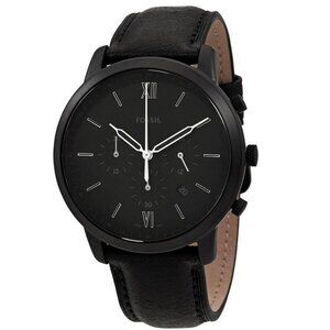FX04050B NWT Fossil Fashion Men's Quartz Steel Authentic Watch